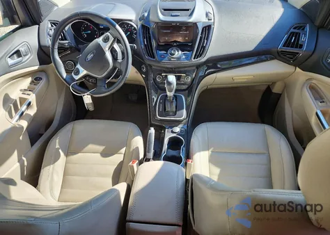 2014 Ford Escape Titanium z USA, uszkodzony, nr VIN 1FMCU0J93EUB83727